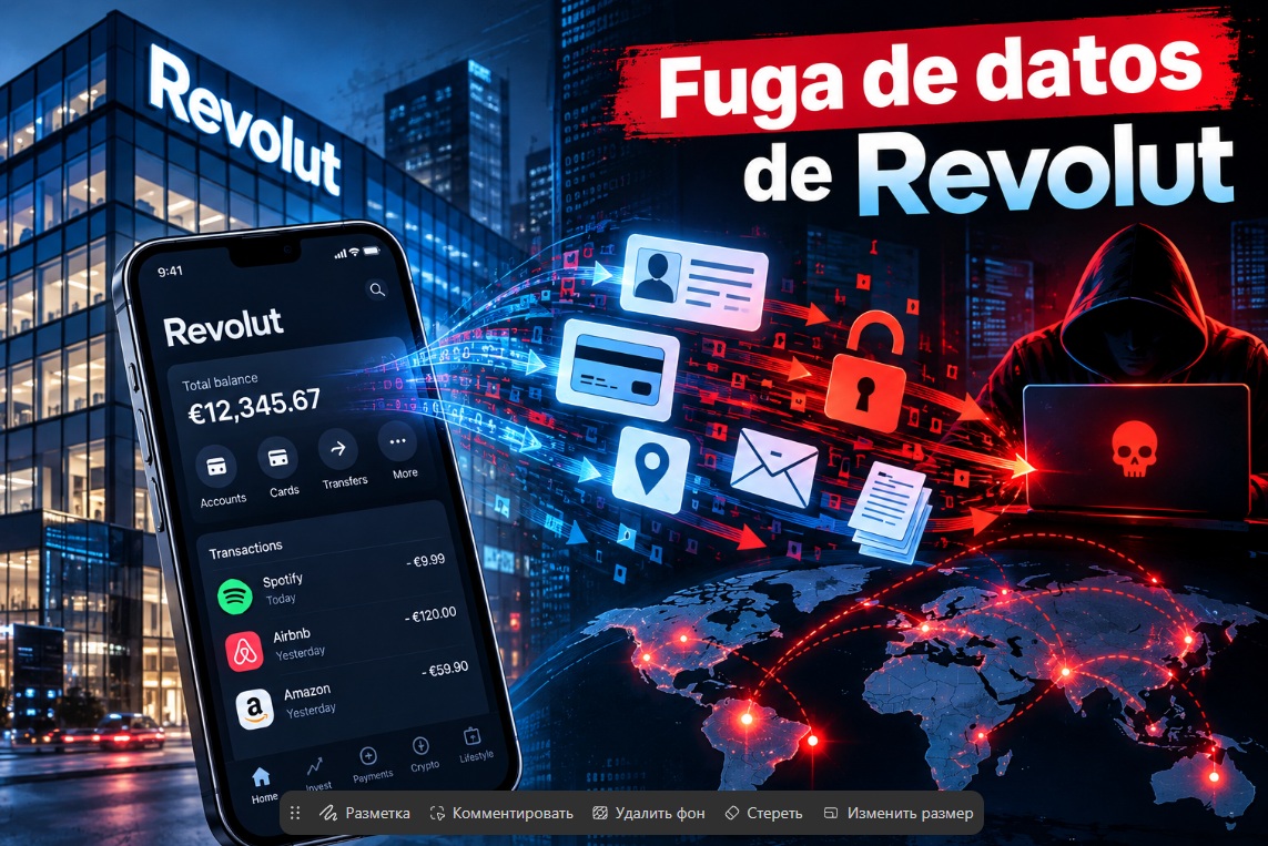 Витік даних Revolut: хакери шантажують клієнтів, а їх паспорти, IBAN і Bitcoin-транзакції опинилися під загрозою?