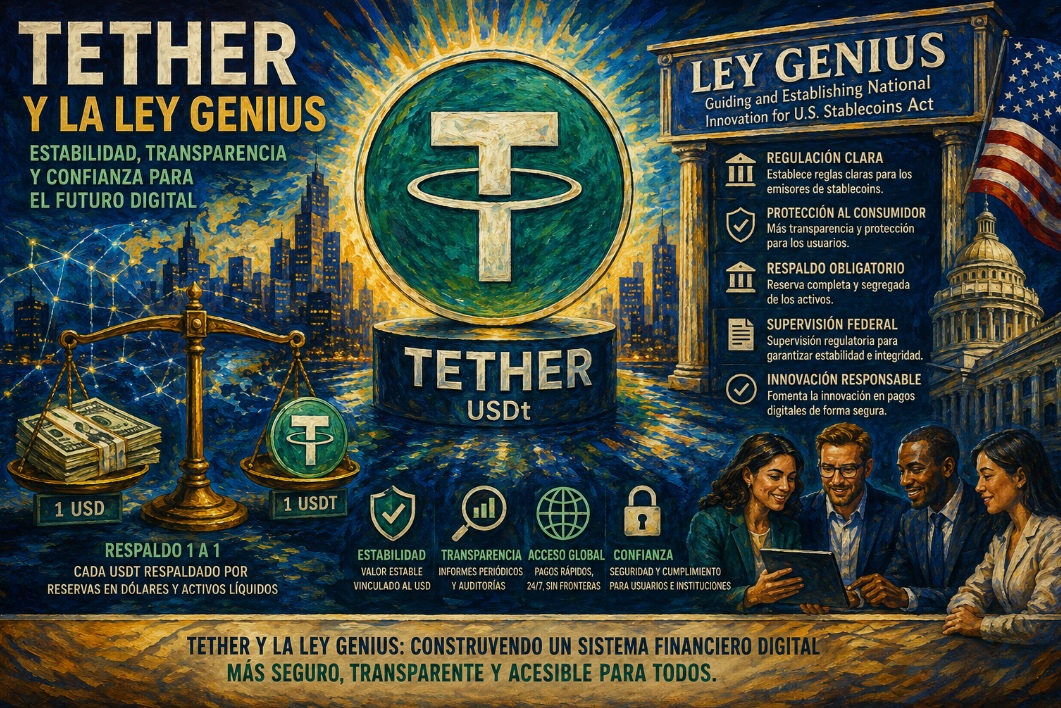 Tether та GENIUS Act: як новий закон США змінить майбутнє USDT і всього ринку стейблкоїнів